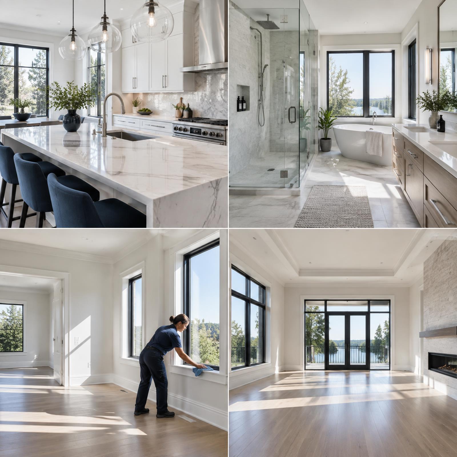 Deep Clean service in a premium home